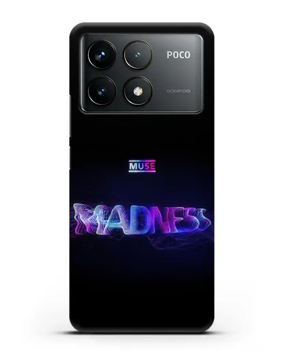 Чехол с картинкой Muse Madness силиконовый для Xiaomi Poco F6 Pro