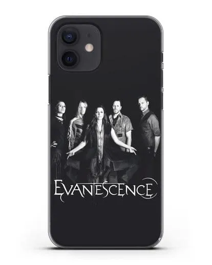 Чехол с фотографией Evanescеnse силиконовый для iPhone 12