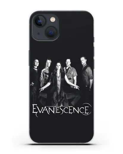 Чехол с фотографией Evanescеnse силиконовый для iPhone 13