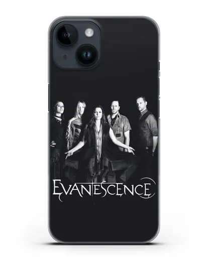 Чехол с фотографией Evanescеnse силиконовый для iPhone 14