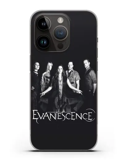 Чехол с фотографией Evanescеnse силиконовый для iPhone 14 Pro