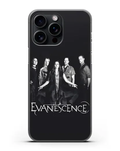 Чехол с фотографией Evanescеnse силиконовый для iPhone 15 Pro Max