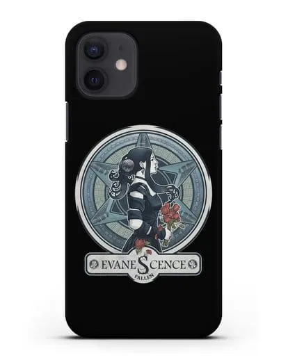 Чехол Evanescеnse с постером Fallen силиконовый для iPhone 12