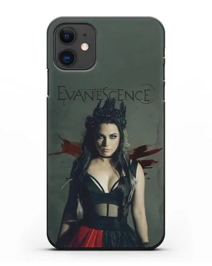 Чехол с изображением солистки Evanescеnse силиконовый для iPhone 11