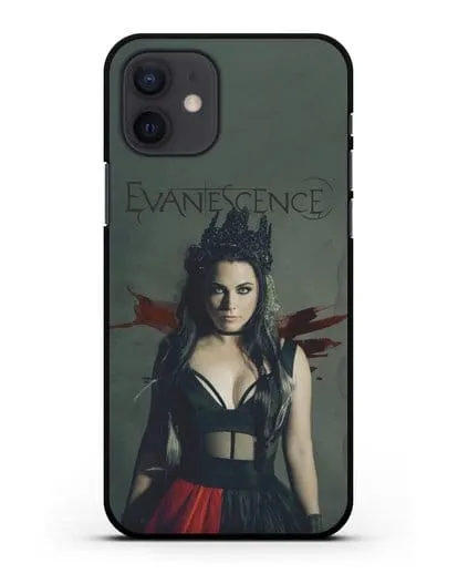 Чехол с изображением солистки Evanescеnse силиконовый для iPhone 12
