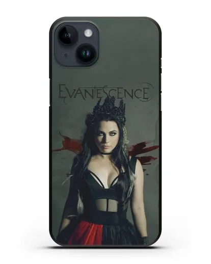Чехол с изображением солистки Evanescеnse силиконовый для iPhone 14 Plus