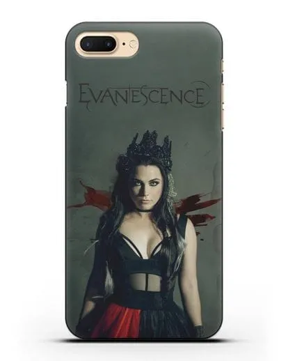 Чехол с изображением солистки Evanescеnse силиконовый для iPhone 7 Plus