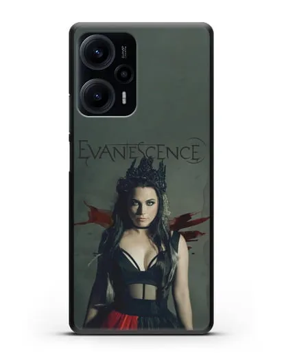 Чехол с изображением солистки Evanescеnse силиконовый для Xiaomi Poco F5