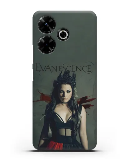 Чехол с изображением солистки Evanescеnse силиконовый для Xiaomi Poco M6