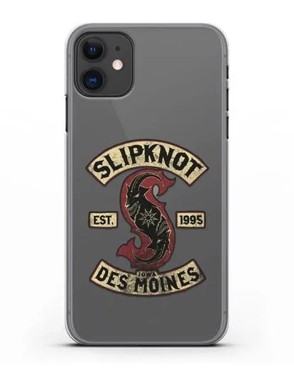 Чехол с картинкой Slipknot силиконовый для iPhone 11