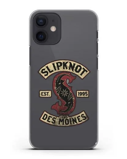 Чехол с картинкой Slipknot силиконовый для iPhone 12 mini