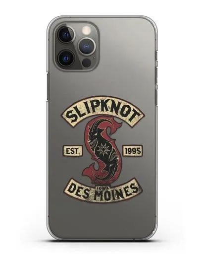 Чехол с картинкой Slipknot силиконовый для iPhone 12 Pro