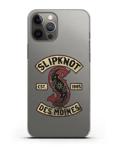 Чехол с картинкой Slipknot силиконовый для iPhone 12 Pro Max