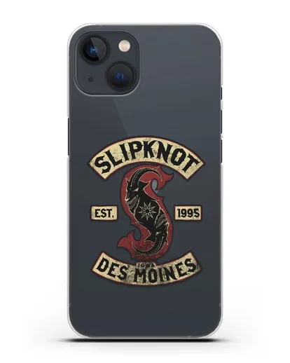 Чехол с картинкой Slipknot силиконовый для iPhone 13 Mini