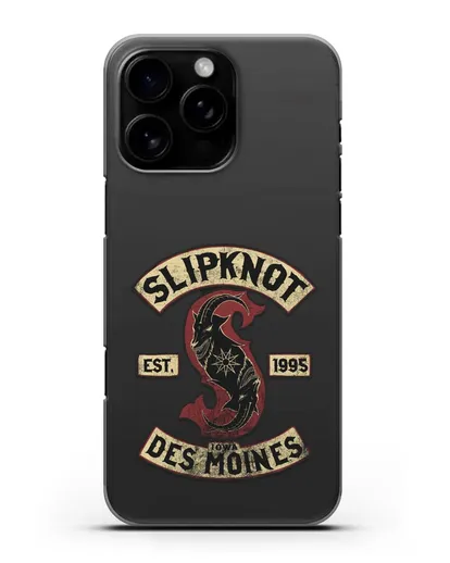 Чехол с картинкой Slipknot силиконовый для iPhone 16 Pro Max