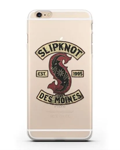 Чехол с картинкой Slipknot силиконовый для iPhone 6 Plus