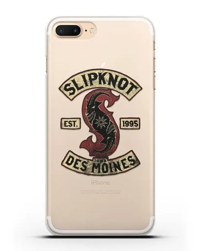 Чехол с картинкой Slipknot силиконовый для iPhone 8 Plus