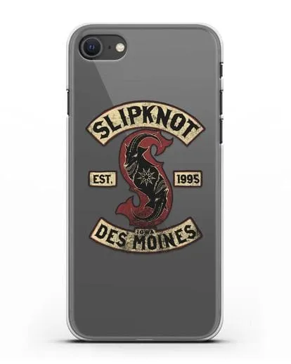 Чехол с картинкой Slipknot силиконовый для iPhone SE 2020