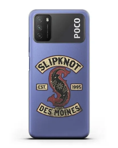 Чехол с картинкой Slipknot силиконовый для Xiaomi Poco M3