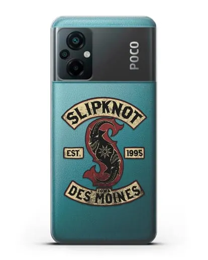 Чехол с картинкой Slipknot силиконовый для Xiaomi Poco M5