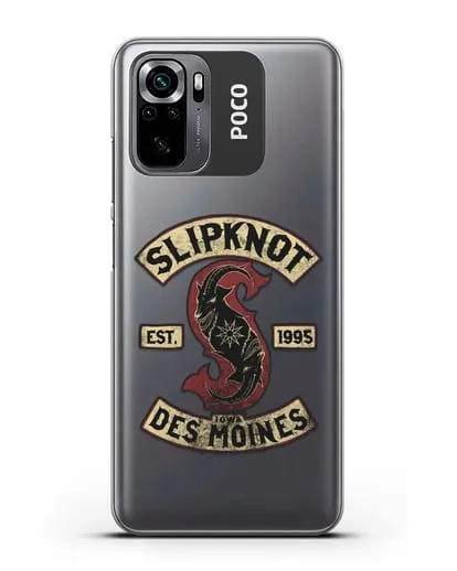 Чехол с картинкой Slipknot силиконовый для Xiaomi Poco M5s