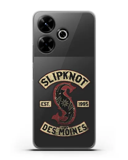 Чехол с картинкой Slipknot силиконовый для Xiaomi Poco M6