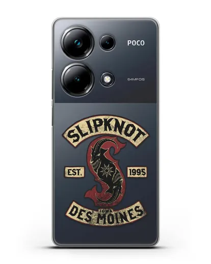Чехол с картинкой Slipknot силиконовый для Xiaomi Poco M6 Pro