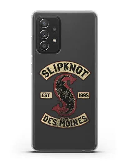 Чехол с картинкой Slipknot силиконовый для Samsung Galaxy A53