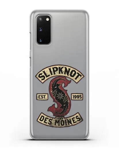 Чехол с картинкой Slipknot силиконовый для Samsung Galaxy S20 [SM-G980F]
