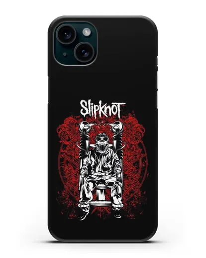 Чехол Slipknot силиконовый для iPhone 15 Plus