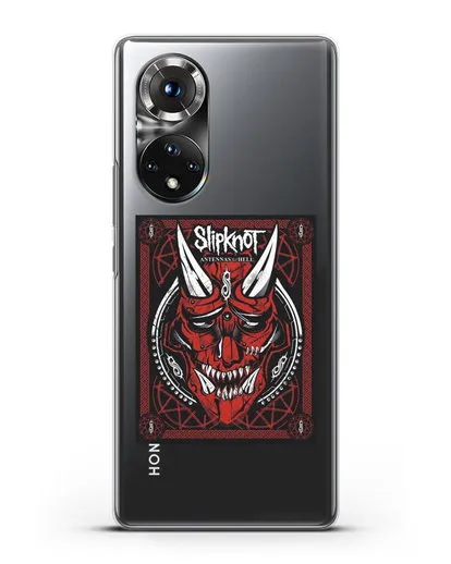 Чехол Slipknot с постером сборника Antennas to Hell силиконовый для Honor 50