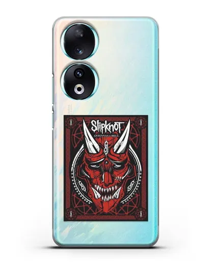 Чехол Slipknot с постером сборника Antennas to Hell силиконовый для Honor 90