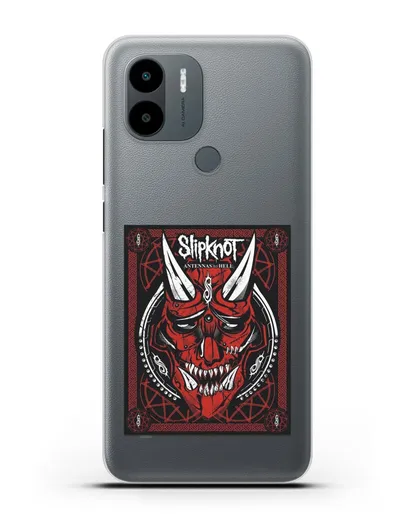 Чехол Slipknot с постером сборника Antennas to Hell силиконовый для Xiaomi Poco C51