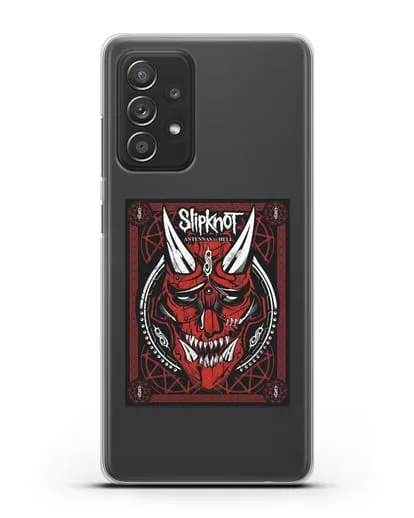 Чехол Slipknot с постером сборника Antennas to Hell силиконовый для Samsung Galaxy A53