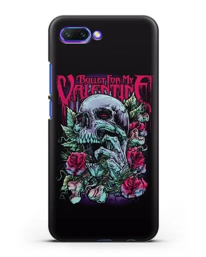 Чехол с картинкой Bullet for my Valentine силиконовый для Honor 10