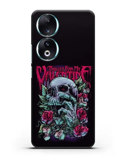 Чехол с картинкой Bullet for my Valentine силиконовый для Honor 90