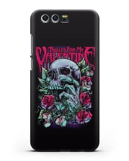 Чехол с картинкой Bullet for my Valentine силиконовый для Honor 9