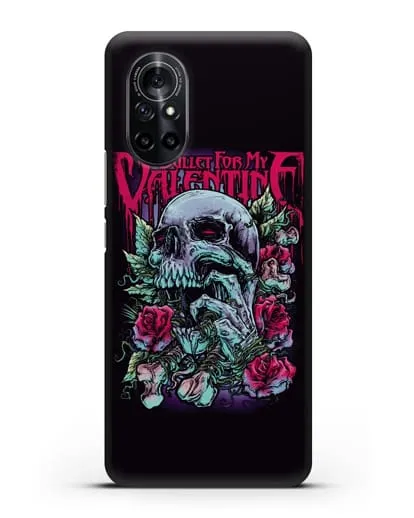 Чехол с картинкой Bullet for my Valentine силиконовый для Huawei Nova 8