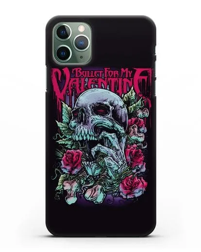Чехол с картинкой Bullet for my Valentine силиконовый для iPhone 11 Pro