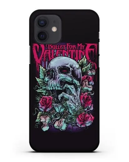 Чехол с картинкой Bullet for my Valentine силиконовый для iPhone 12