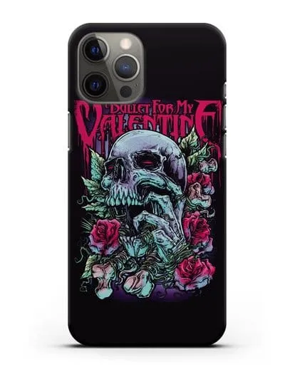 Чехол с картинкой Bullet for my Valentine силиконовый для iPhone 12 Pro Max