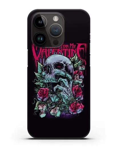 Чехол с картинкой Bullet for my Valentine силиконовый для iPhone 14 Pro