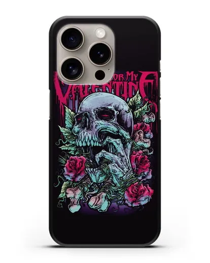 Чехол с картинкой Bullet for my Valentine силиконовый для iPhone 15 Pro