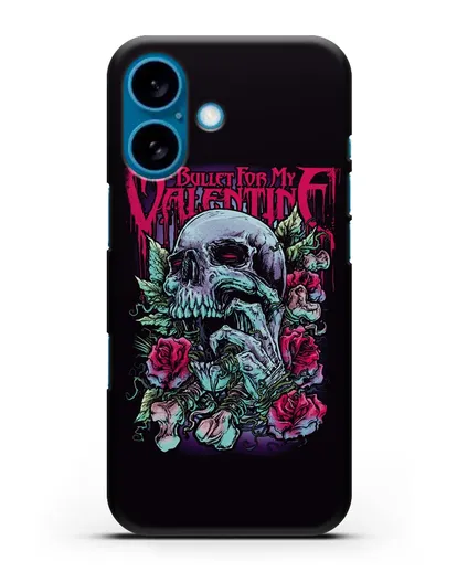 Чехол с картинкой Bullet for my Valentine силиконовый для iPhone 16
