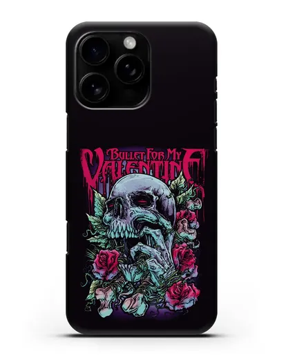 Чехол с картинкой Bullet for my Valentine силиконовый для iPhone 16 Pro Max