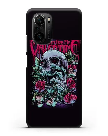 Чехол с картинкой Bullet for my Valentine силиконовый для Xiaomi Poco F3 Pro