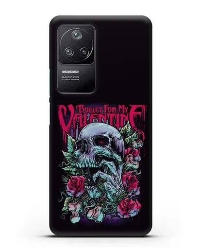 Чехол с картинкой Bullet for my Valentine силиконовый для Xiaomi Poco F4