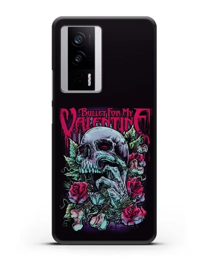 Чехол с картинкой Bullet for my Valentine силиконовый для Xiaomi Poco F5 Pro