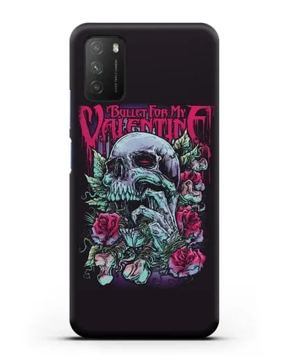 Чехол с картинкой Bullet for my Valentine силиконовый для Xiaomi Poco M3