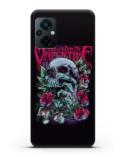 Чехол с картинкой Bullet for my Valentine силиконовый для Xiaomi Poco M5